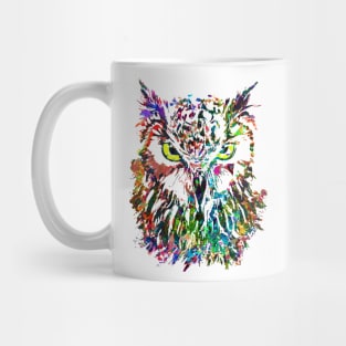 Colorful Owl - Owlet Beautiful Eyes Mug